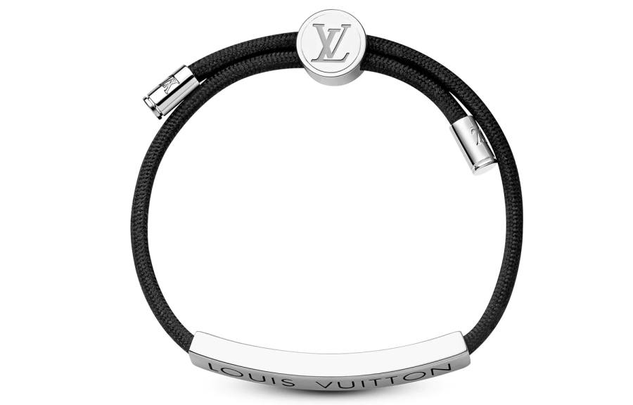 LOUIS VUITTON LOUIS VUITTON Brass Bracelets Men's Black