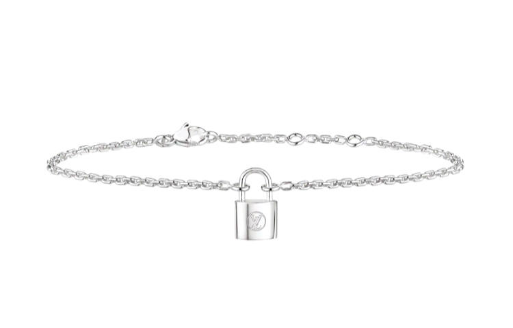 LOUIS VUITTON LOUIS VUITTON Silver Lockit Bracelet Sterling Silver