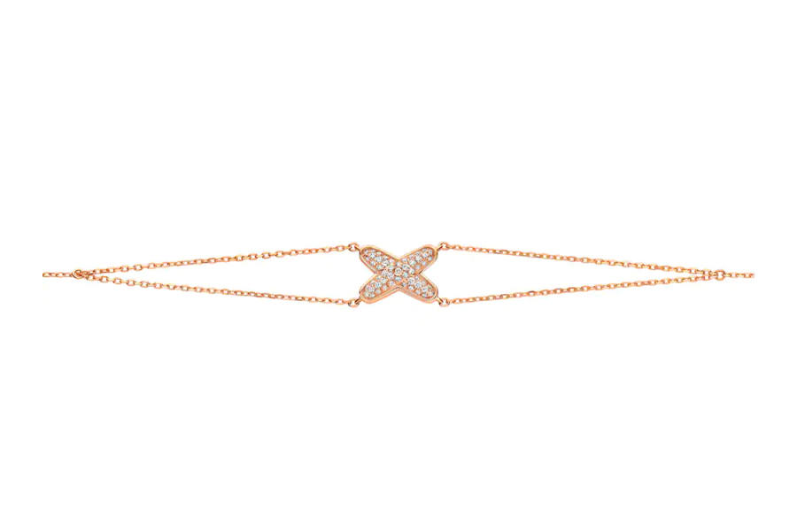 Chaumet 18K Rose Gold, Diamond Bracelets Women's