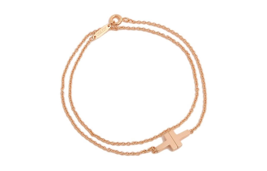 TIFFANY & CO. 18K Gold Bracelets Women's Rose Gold