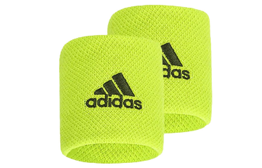Adidas Adidas Sports & Fitness Cotton Wrist Brace Strap Unisex Neon Green