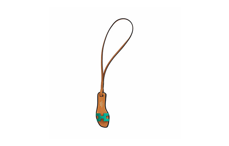 HERMES HERMES Oran Nano Charms Unisex Green