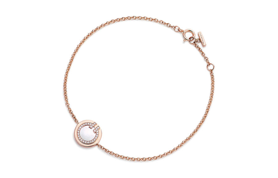 TIFFANY & CO. T Bracelets Women's Rose Gold
