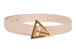 Bottega Veneta Leather Belts Women's Pink