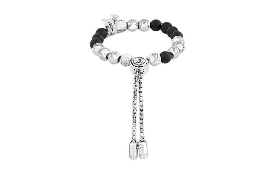 LOUIS VUITTON Lv Monogram Beads Bracelet