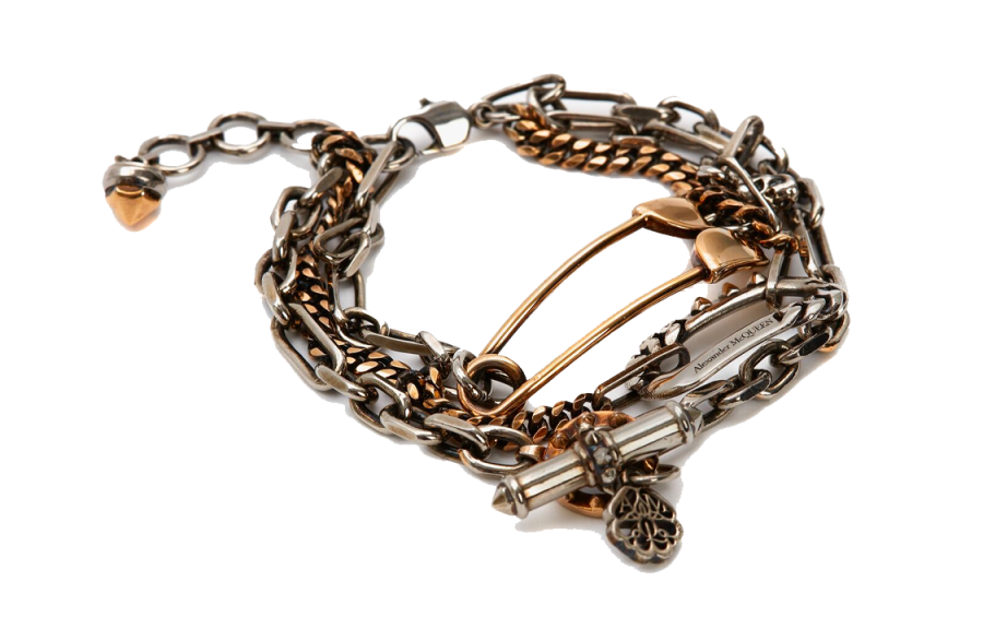 Alexander McQueen Alexander McQueen Bracelets Unisex Gold