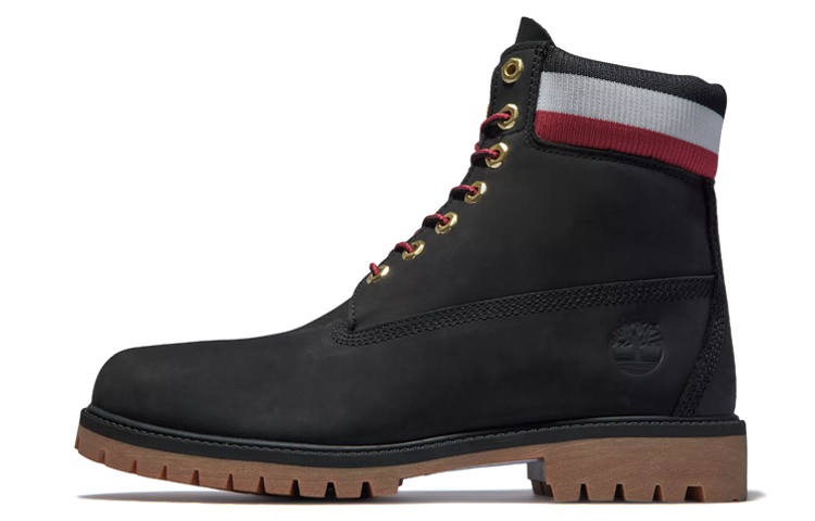 Timberland Timberland 6 Inch Heritage Black Red