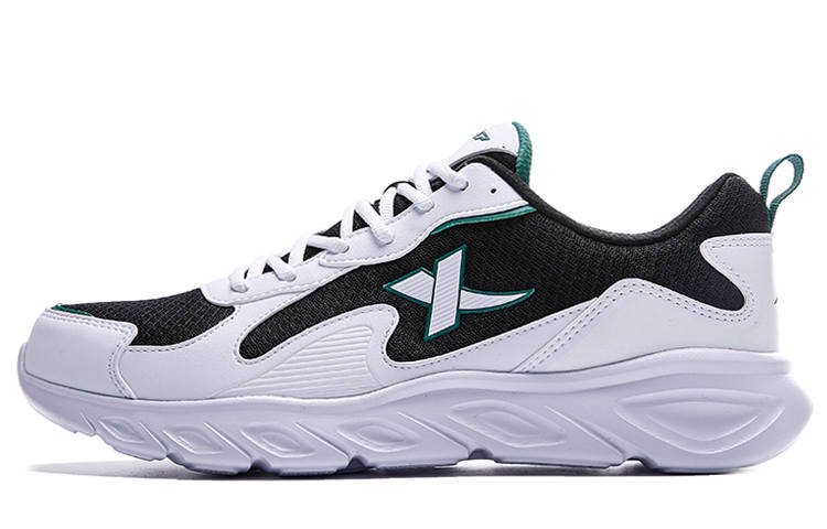 XTEP XTEP Breathable Low top Running Shoes Men's White Black