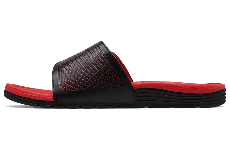New Balance New Balance 3064 Series Outdoor Stylish Sports Slippers Black Red Colorblock 'Black Red'