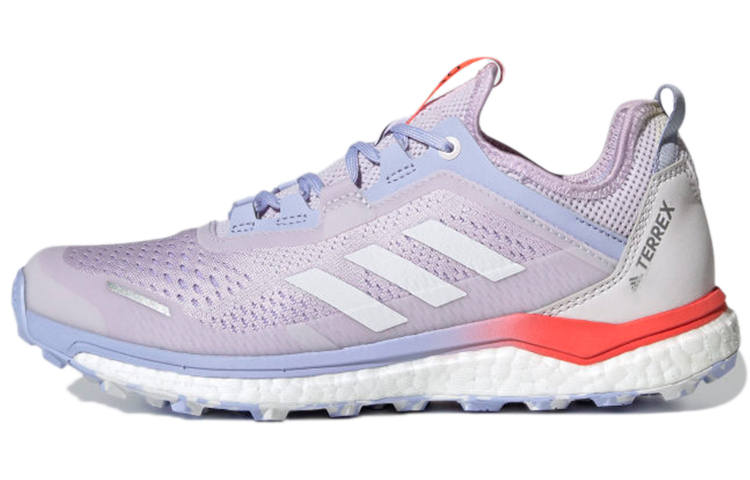Adidas Adidas Terrex Agravic Flow Slip Resistant Abrasion Resistant Low top Running Shoes Women's Purple