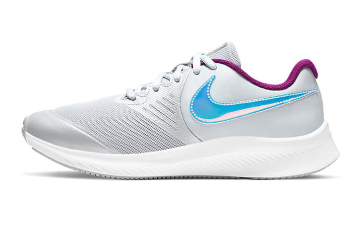 Nike Nike Star Runner 2 'Grey Purple Laser' Gs