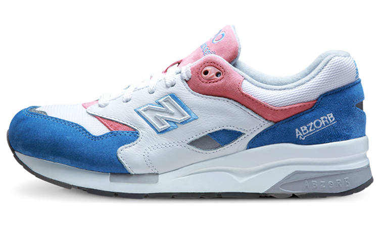 New Balance New Balance NB 1600 Athleisure Fabric Low top Running Shoes Unisex Blue Beige White