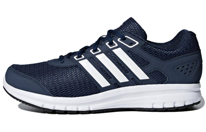 Adidas Adidas Duramo Lite Comfortable Mesh Abrasion Resistant Breathable Low top Running Shoes Men's Navy