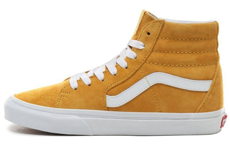 Vans Vans In Pig Suede SK8 HI Mango Mojito Yellow