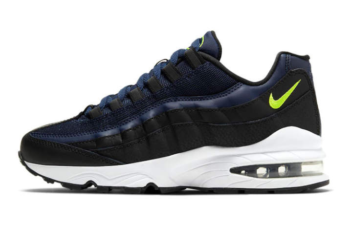 Nike Nike Air Max 95 'Midnight Navy Lemon Venom' Gs