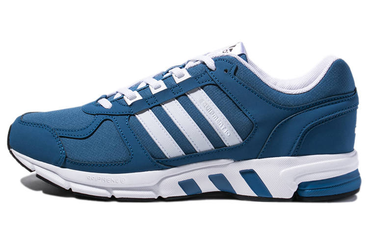 Adidas Adidas Equipment 10 Mesh Wear resistant And Lightweight Low top Running Shoes Men's Blue White