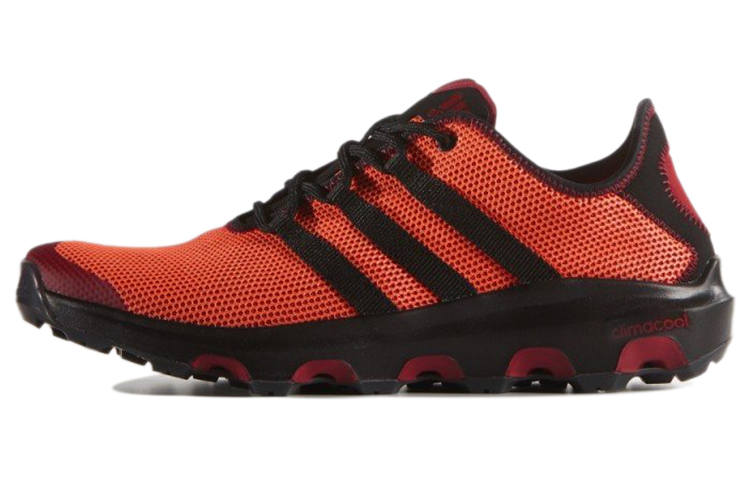 Adidas Adidas Climacool 2.0 Breeze Slip Resistant Abrasion Resistant Low top Outdoor Shoes Men's Red Black