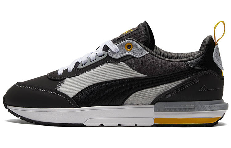 PUMA Unisex R22 Casual Shoes Black/Gray