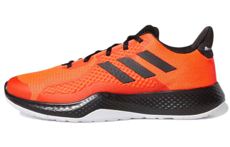 Adidas Adidas Fitbounce Trendy Abrasion Resistant Low top Tennis Shoes Men's Orange