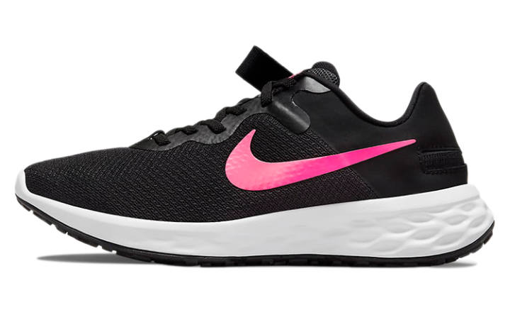 Nike Nike Revolution 6 FlyEase Next Nature 'Black Hyper Pink' Women's