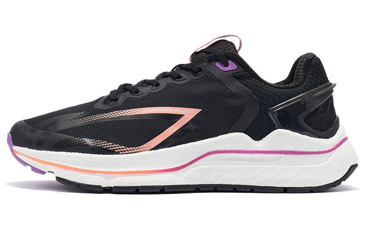Li-Ning LiNing Furious Rider 5.0 Anti-Slip And Wear-Resistant Lightweight Low-Top Running Shoes Black Pink Purple