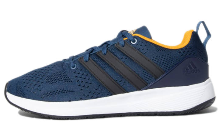 Adidas Adidas Adiwo Running Shoes Men's Low Top Dark Blue/Black/White