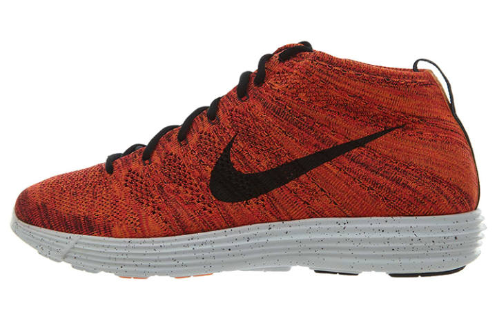 Nike Nike Lunar Flyknit Fabric Cushioning Slip Resistant Abrasion Resistant Breathable Lightweight Rebound Mid top