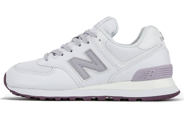New Balance New Balance 574 White/Purple Women's