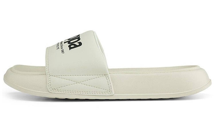 Kappa Kappa Slide Slippers Unisex Ecru