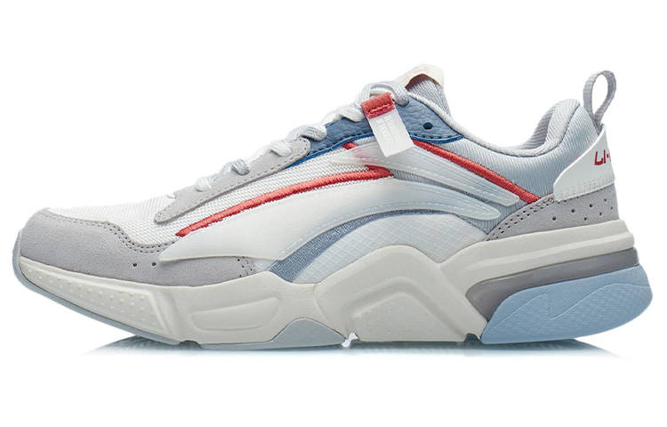 Li-Ning Li Ning Textile, Synthetic Leather Soft And Comfortable Cushioning Slip Resistant Cushioning Slip Resistant Low top