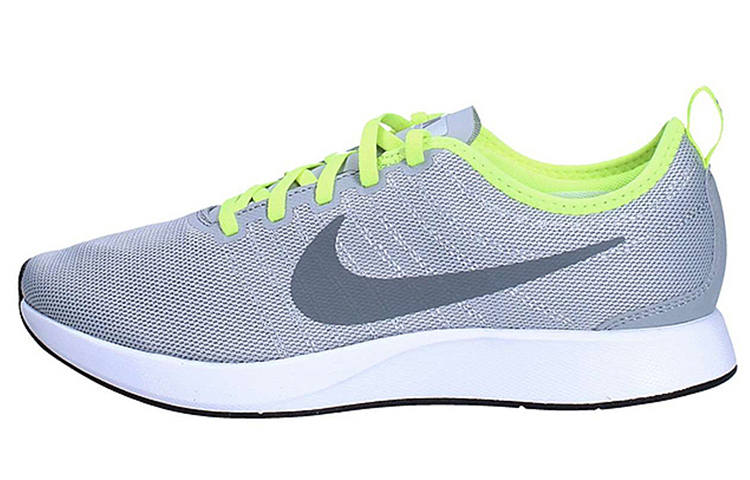 Nike Nike Dualtone Racer Anti-Slip And Wear-Resistant Breathable Low-Top Casual Running Shoes Men's Gray Green
