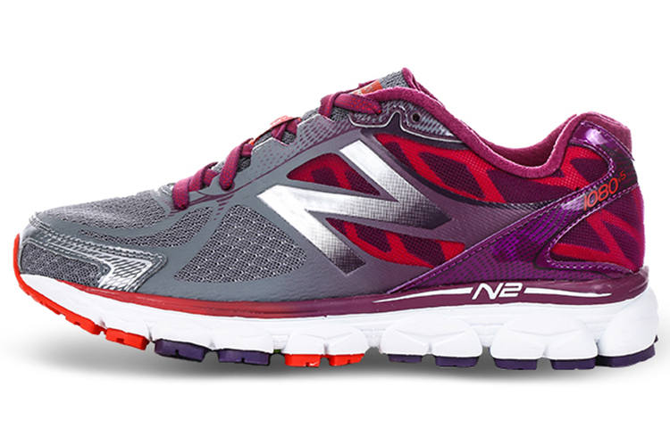 New Balance New Balance 1080 Series Low Tops Gray Purple Women's