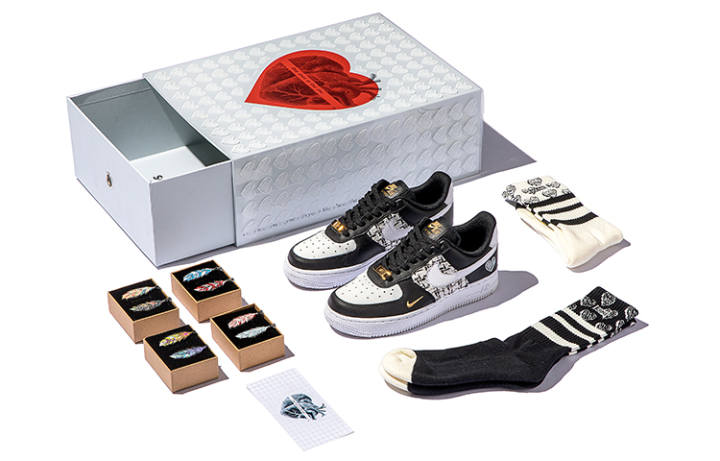 Nike Nike Air Force 1 Skateboard Shoes Women's Low Top Black/White
