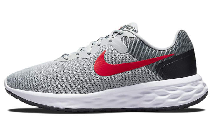 Nike Nike Revolution 6 'Light Smoke Grey Siren Red''