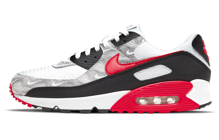 Nike Nike Air Max 90 Topography White University Red
