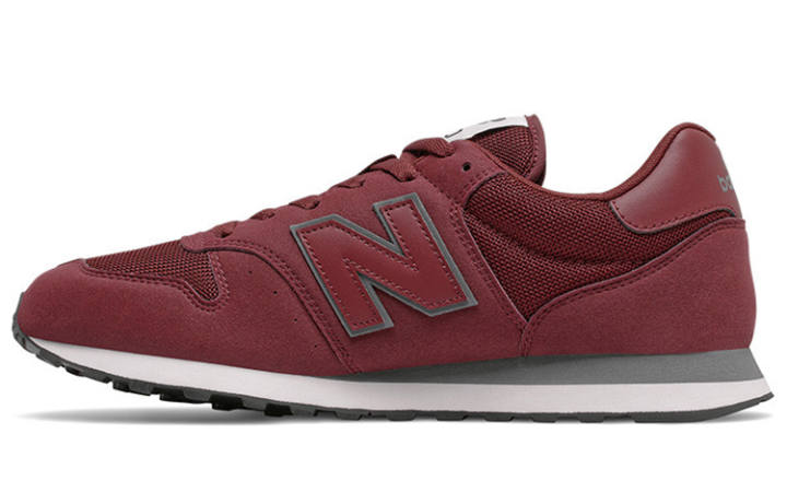 New Balance New Balance NB 500 Fabric Comfortable Low top Running Shoes Men's Red