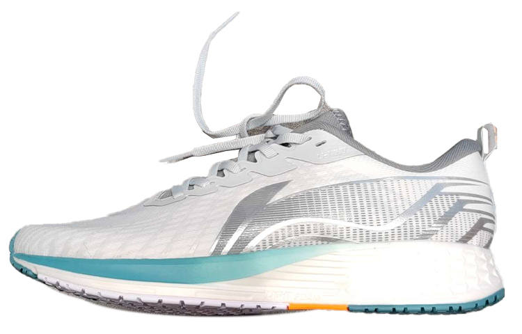 Li-Ning Li Ning Red Hare 4 Super Light Low top Running Shoes Men's Silver White