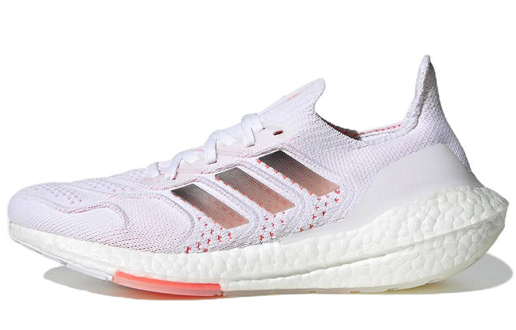 Adidas Adidas Ultraboost 22 Fabric Breathable Low top Marathon Training Long Distance Running Shoes Women's Pink