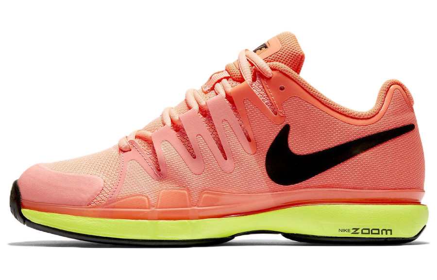 Nike Nike Mercurial Vapor 9 Tennis Shoes Women's Low Top Orange/Yellow/White