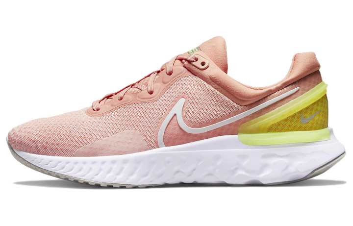 Nike Nike React Miler 3 'Pink White Yellow' Women's