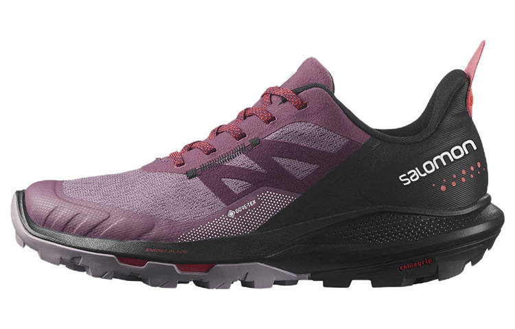 SALOMON OUTpulse Comfortable Abrasion Resistant Low top Outdoor Shoes Women's Fuchsia