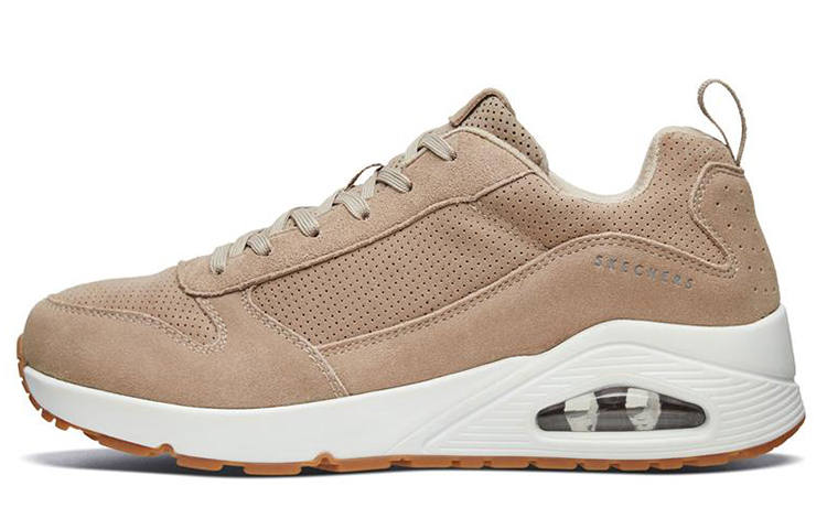Skechers Casual Shoes Men's Low Top Taupe