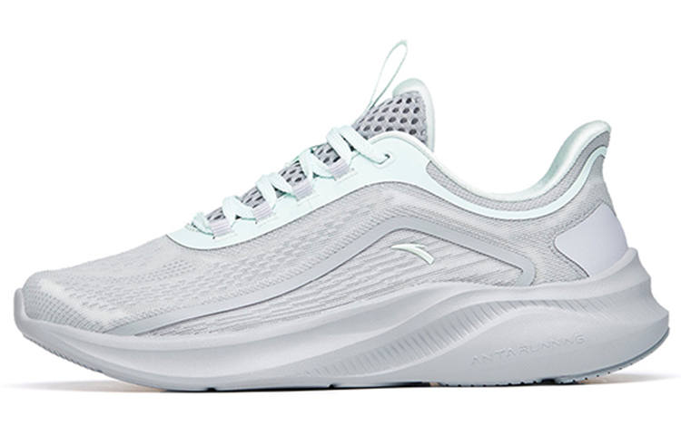 Anta Comfortable Low top Casual Running Shoes Women's Gray Green