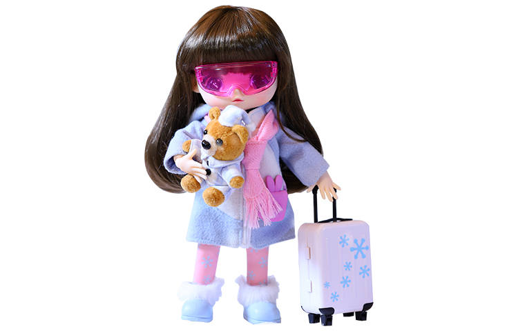 POP MART Viya Doll Travel Summer/Winter Outfits 21cm Exquisite Ball Jointed Dolls 21cm