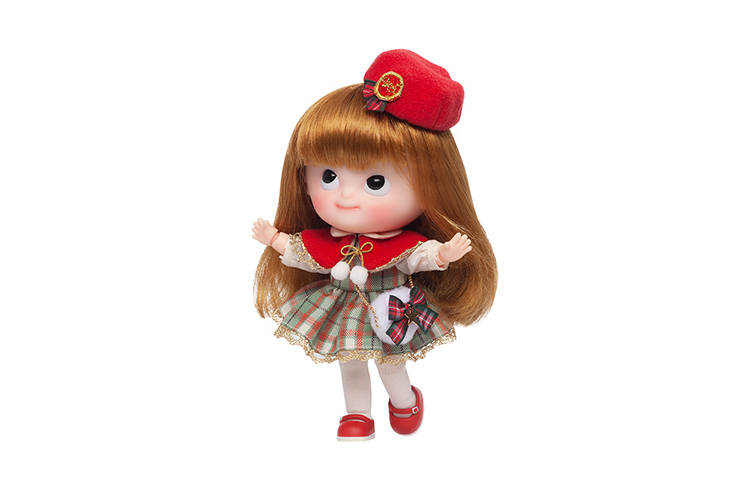 POP MART POP MART Sister Head Winter Day Tale, Actionable BDJ Cute Ball Jointed Dolls 14cm