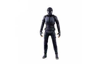 Hot Toys Spider Man Marvel, Stealth Suit, Hero Expedition Scale Figures Deluxe Version