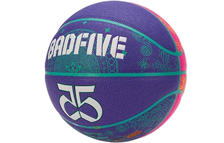 Li-Ning Li Ning Badfive Pu Basketball Blue Pink Size 7 Training Unisex