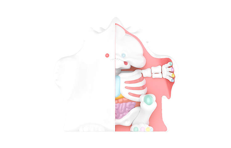 POP MART POP MART 400% MEGA YUKI Midnight Sun/Polar Night 400% Cute Trendy Figures 18cm