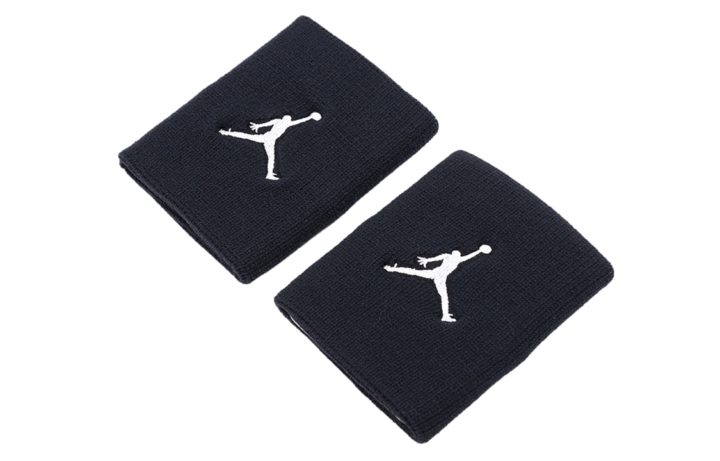 Jordan Jordan Volleyball Tennis Soccer Ball Badminton Basketball Wristbands Breathable Black White Basic Protective