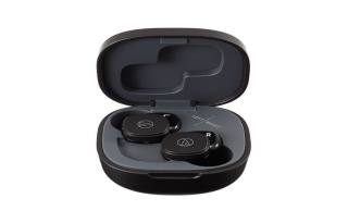 Audio Technica ATH SQ1TW In Ear, Bluetooth 5.0 True Wireless Passive Noise Cancellation Sports Headphones
